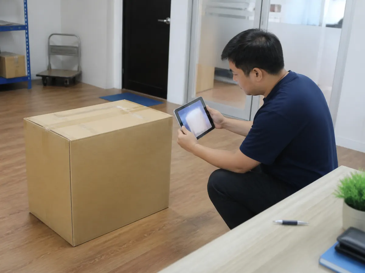 Keadaan digambar sebelum dibuka